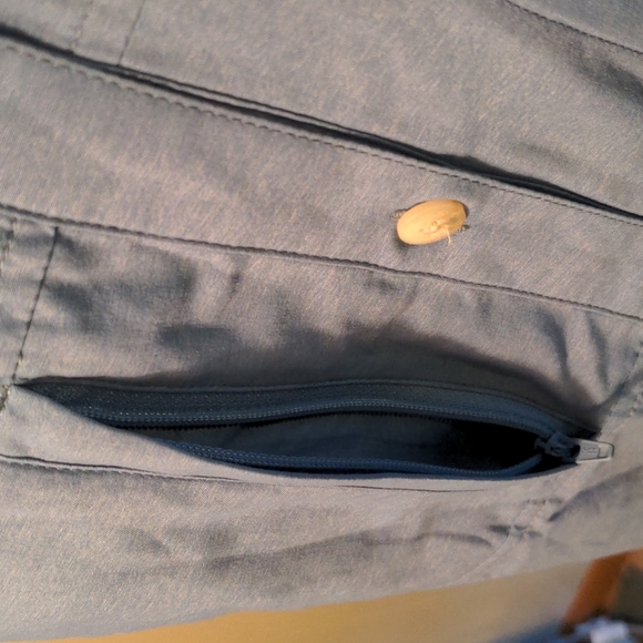 Exofficio Long sleeve Button Up - Women's Medium - Light Blue - Picture 4 of 7